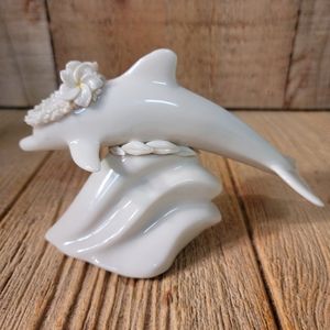 Medium Porcelain Dolphin